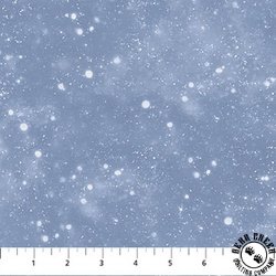 Northcott Naturescapes Wild At Heart Snow Medium Blue Northcott Naturescapes Wild At Heart Snow Medium Blue