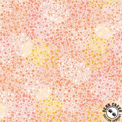 Windham Fabrics Splatter Dots 108 Inch Wide Backing Fabric Peach