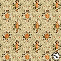 Andover Fabrics Autumn Woods Cornucopia Cream