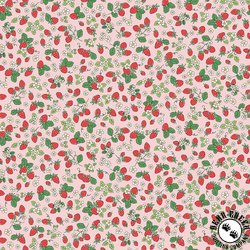 Andover Fabrics Afternoon Tea Strawberry Fizz Pink