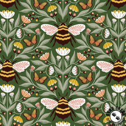 Cloud9 Fabrics Honey Garden Bee-utiful Jane