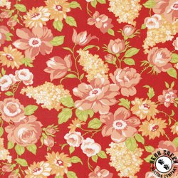 Moda Portofino Tuscan Blooms Pomegranate Moda Portofino Tuscan Blooms Pomegranate