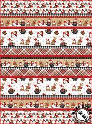 Timber Gnomies II Free Quilt Pattern