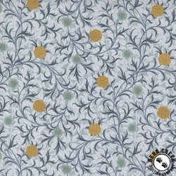 Moda Morris Manor Scroll Florals Sky