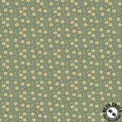 Andover Fabrics Always and Forever Blossoms Teal
