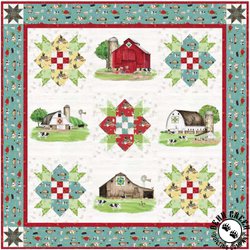 Spring Barn Quilt Free Quilt Pattern