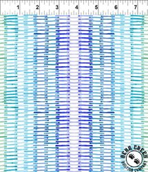 In The Beginning Fabrics Summer Breeze Weave Blue