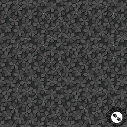 Benartex Serenity Petals Charcoal Benartex Serenity Petals Charcoal