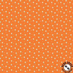 Here Comes The Sun by Riley Blake Designs Daisies Orange