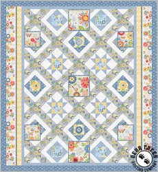 Sing Your Song (Blue) Free Quilt Pattern
