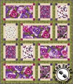 Viola- Cottage Garden Free Quilt Pattern by Timeless Treasures