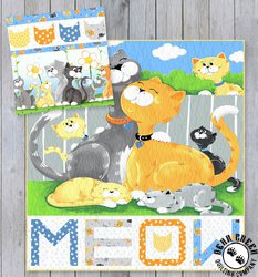 Kitty the Cat - Meow Free Quilt Pattern Kitty the Cat - Meow Free Quilt Pattern