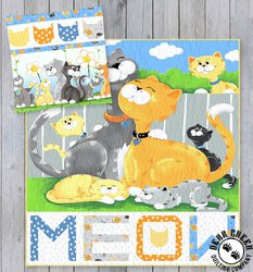Kitty the Cat - Meow Free Quilt Pattern