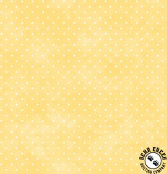 Maywood Studio Playtime Flannel Tiny Dot Yellow