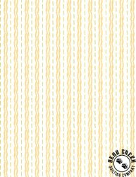 Wilmington Prints Patch of Sunshine Stripe Yellow