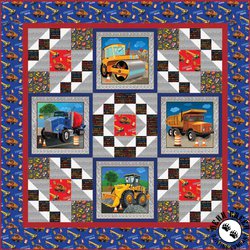 Construction Zone II Free Quilt Pattern