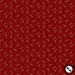 Marcus Fabrics Dear Scarlet Crescent Red Marcus Fabrics Dear Scarlet Crescent Red