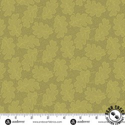 Andover Fabrics Autumn Woods Oakleaf Green