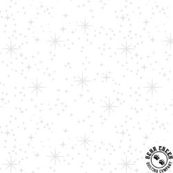 Blank Quilting Morning Mist VIII Stars White on White