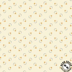 Andover Fabrics Midnight Moon Celestial Cream
