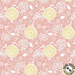 Riley Blake Designs Love Me More Botanical Coral Riley Blake Designs Love Me More Botanical Coral