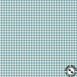 Andover Fabrics Cozy House Petite Gingham Chambray Andover Fabrics Cozy House Petite Gingham Chambray