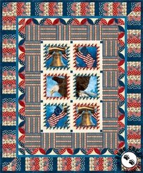 Stonehenge Old Glory Stars and Stripes - Postage Stamp Free Quilt Pattern by Northcott Stonehenge Old Glory Stars and Stripes - Postage Stamp Free Quilt Pattern by Northcott