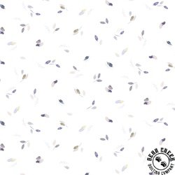 P&B Textiles Meadow At Dusk Tossed Petals White