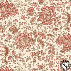 Marcus Fabrics Evelyn's Hope Chest Jacobean Cream