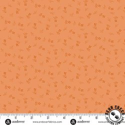 Andover Fabrics Itsy Bits Fern Bloom Peach