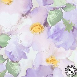 Maywood Studio Flower Wash 108 Inch Wide Backing Fabric Violet