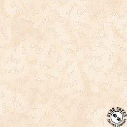Maywood Studio Spooky Stitches Spooky Words Cream Maywood Studio Spooky Stitches Spooky Words Cream