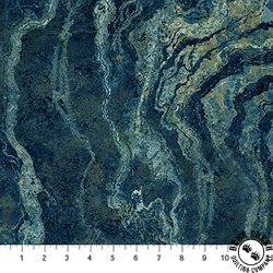 Northcott Stonehenge Gradations Ombre 108 Inch Wide Backing Fabric Blue Planet