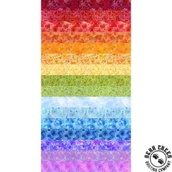 Blooming Day and Night Strip Roll by In The Beginning Fabrics