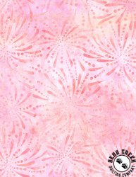 Wilmington Prints Candy Crush Batiks Fireworks Light Pink