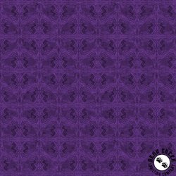 Clothworks Unicorn Magic Coat of Arms Eggplant