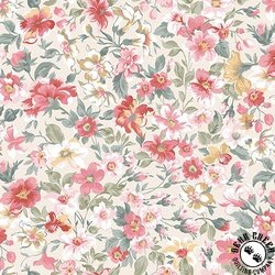 Maywood Studio La Fleur Flannel Packed Floral Cream/Multi Maywood Studio La Fleur Flannel Packed Floral Cream/Multi