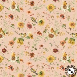 Riley Blake Designs Sunflower Whispers Prairie Blush Riley Blake Designs Sunflower Whispers Prairie Blush