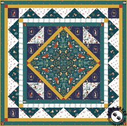 Midnight Forest Woodland Magic Free Quilt Pattern