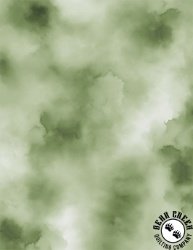 Wilmington Prints Blue Harmony Watercolor Texture Green Wilmington Prints Blue Harmony Watercolor Texture Green