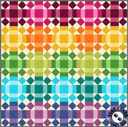 Rolling Rainbow Free Quilt Pattern Rolling Rainbow Free Quilt Pattern
