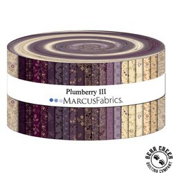 Plumberry III Strip Roll by Marcus Fabrics