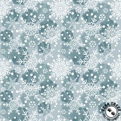 Blank Quilting Winter Whispers Snowflakes Light Blue Blank Quilting Winter Whispers Snowflakes Light Blue
