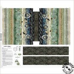 Windham Fabrics Flora and Form Carry-All Bag Canvas Panel Multi Windham Fabrics Flora and Form Carry-All Bag Canvas Panel Multi