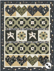 Snowy Days and Frosty Nights Winter Love Throw Free Quilt Pattern