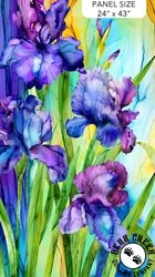 Northcott Infatuation Panel Purple/Multi Northcott Infatuation Panel Purple/Multi