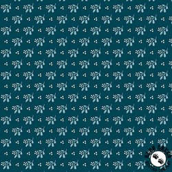 Andover Fabrics Cozy House Little Cutie Midnight Andover Fabrics Cozy House Little Cutie Midnight