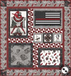 Thin Red Line II Free Quilt Pattern Thin Red Line II Free Quilt Pattern