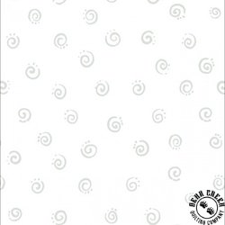 Susybee Basics Squiggle White