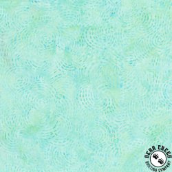 Anthology Fabrics Breeze Batik Stitches Mint